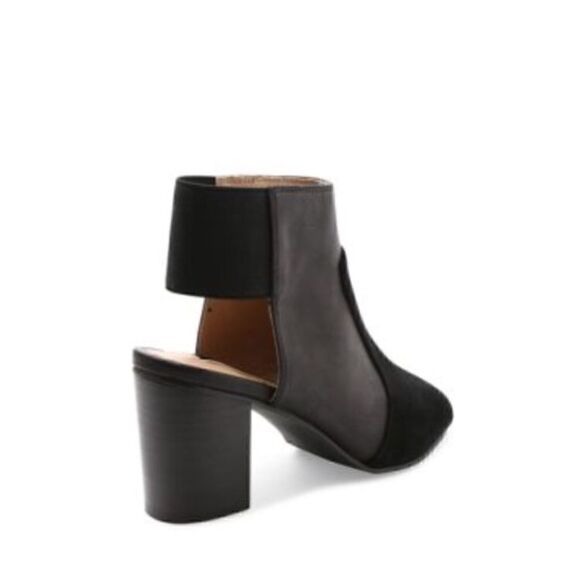 Kensie“Evanna”suede peep toe ankle booties 8.5 - Picture 3 of 8